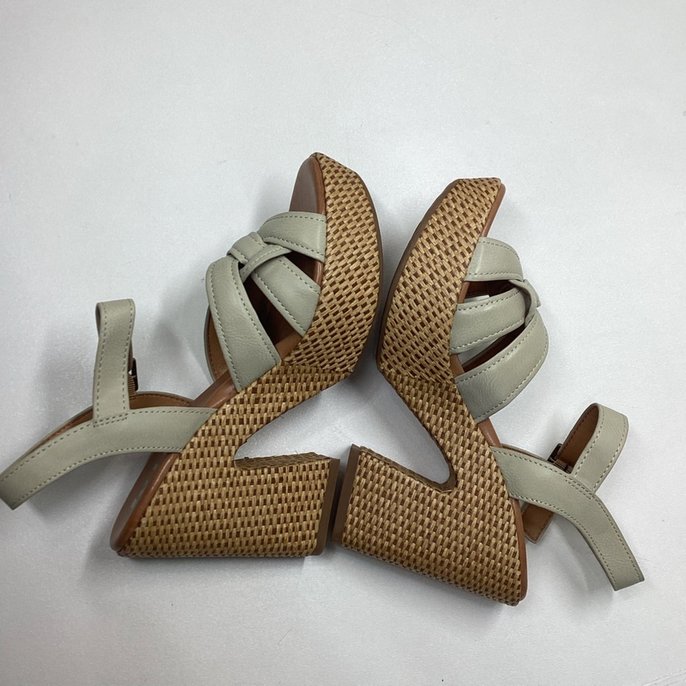 Korks Dee Wedge Platform Sandal Size 9 - Picture 7 of 12